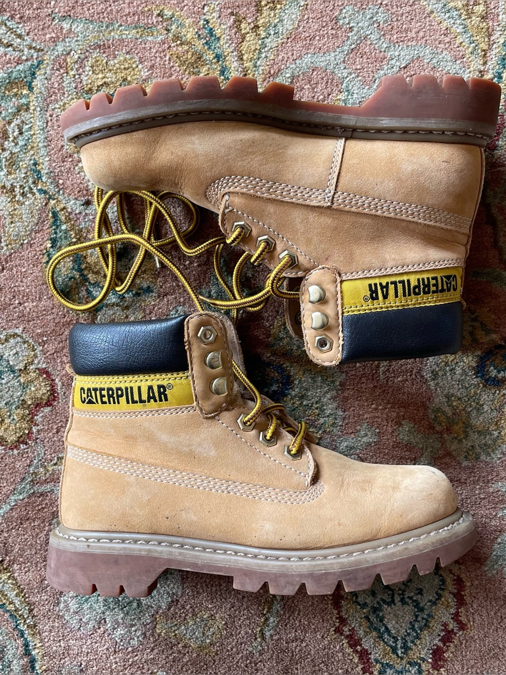 Caterpillar boots!